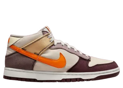 Nike Dunk Mid Plum Eclipse Vivid Orange