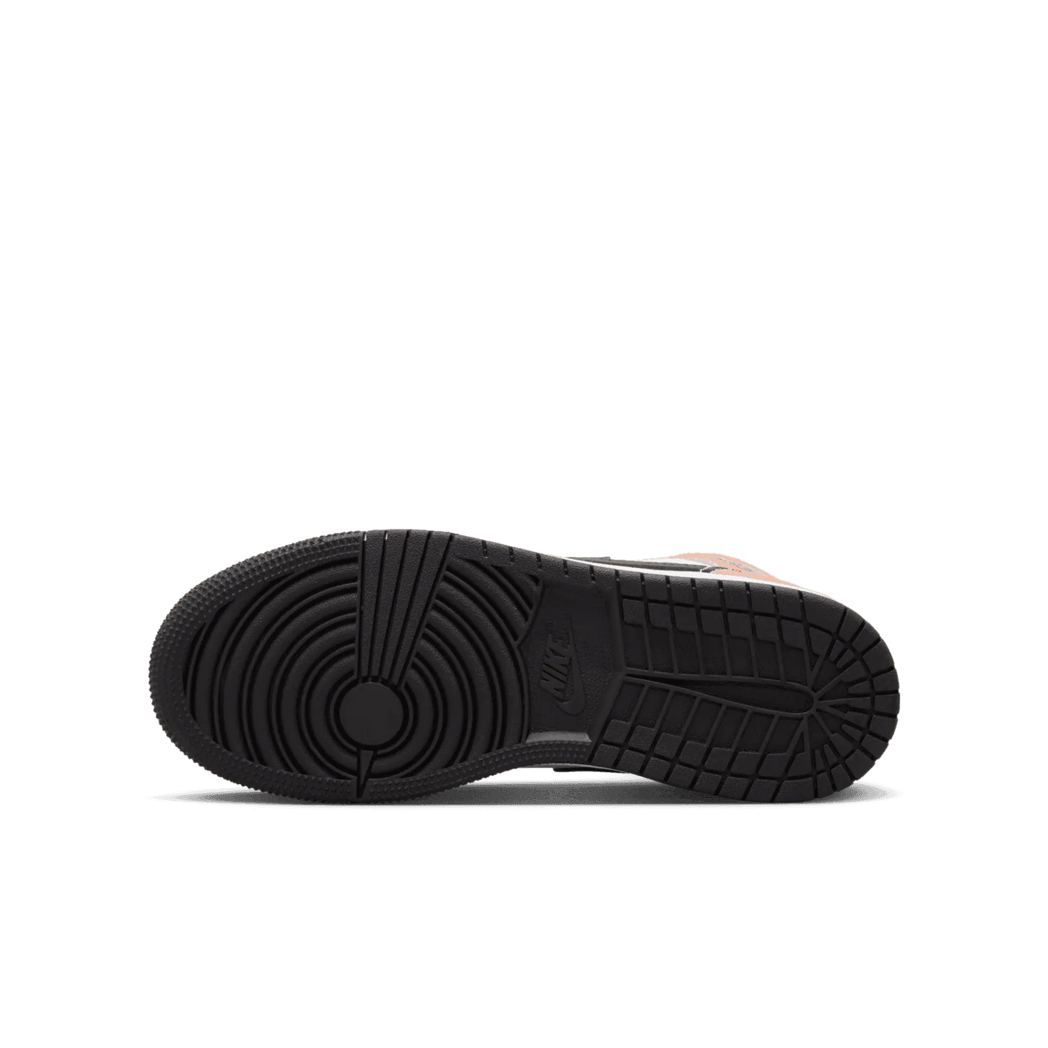 Air Jordan 1 Mid Orange Suede (GS) image 2