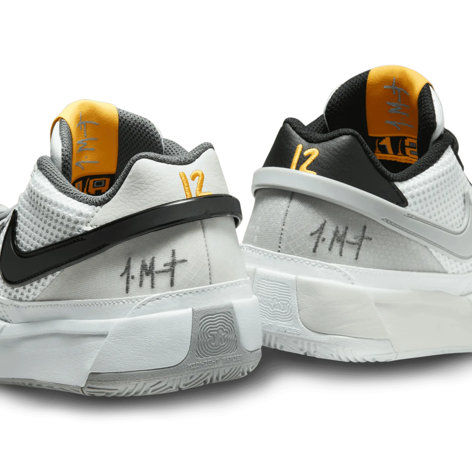 Nike Ja 1 Light Smoke Grey GS image 9