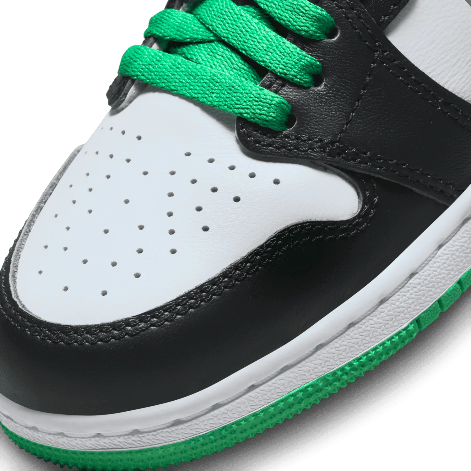 Air Jordan 1 Retro High OG Lucky Green (GS) image 6