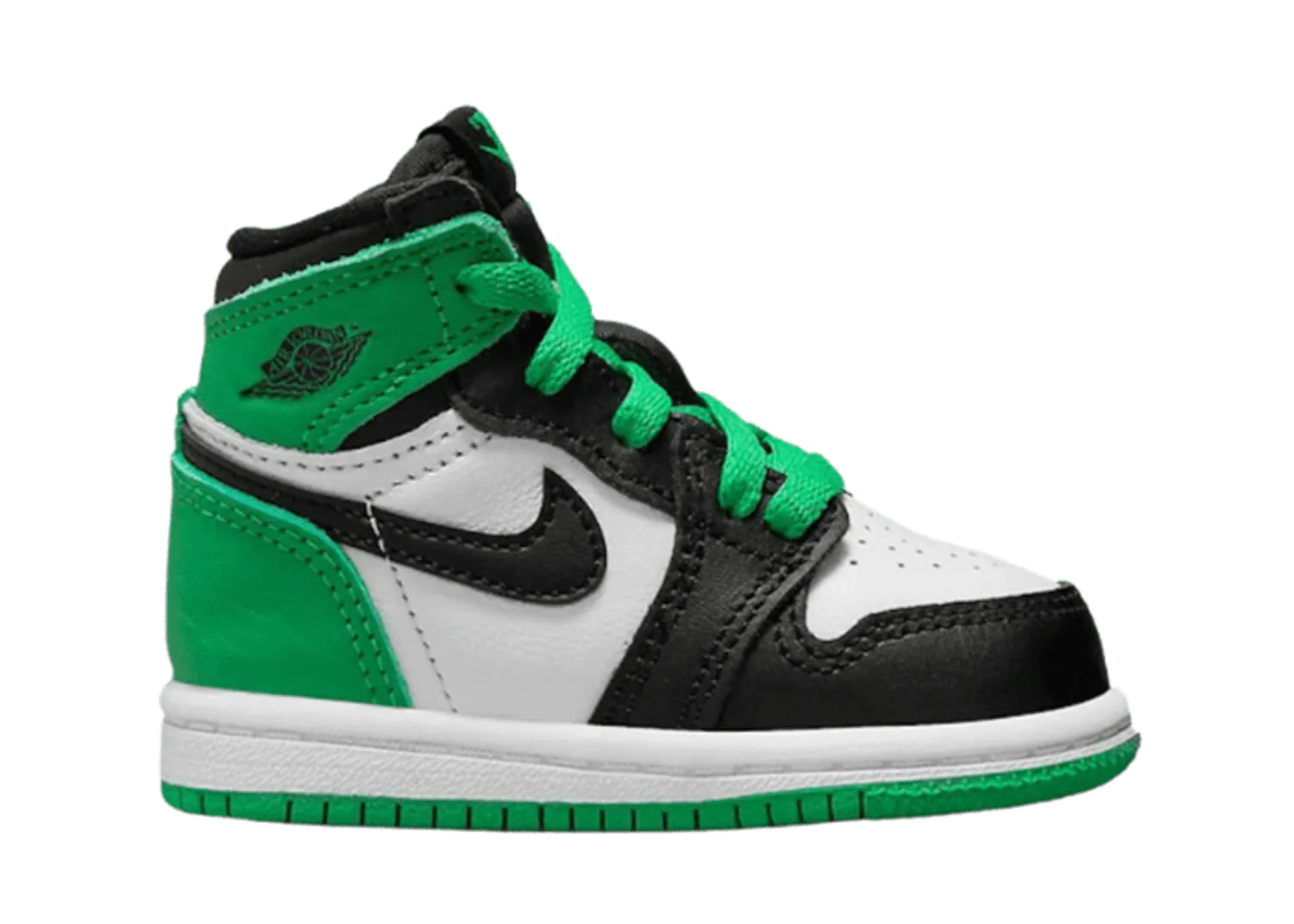 Air Jordan 1 Retro High OG Lucky Green (GS) image 9