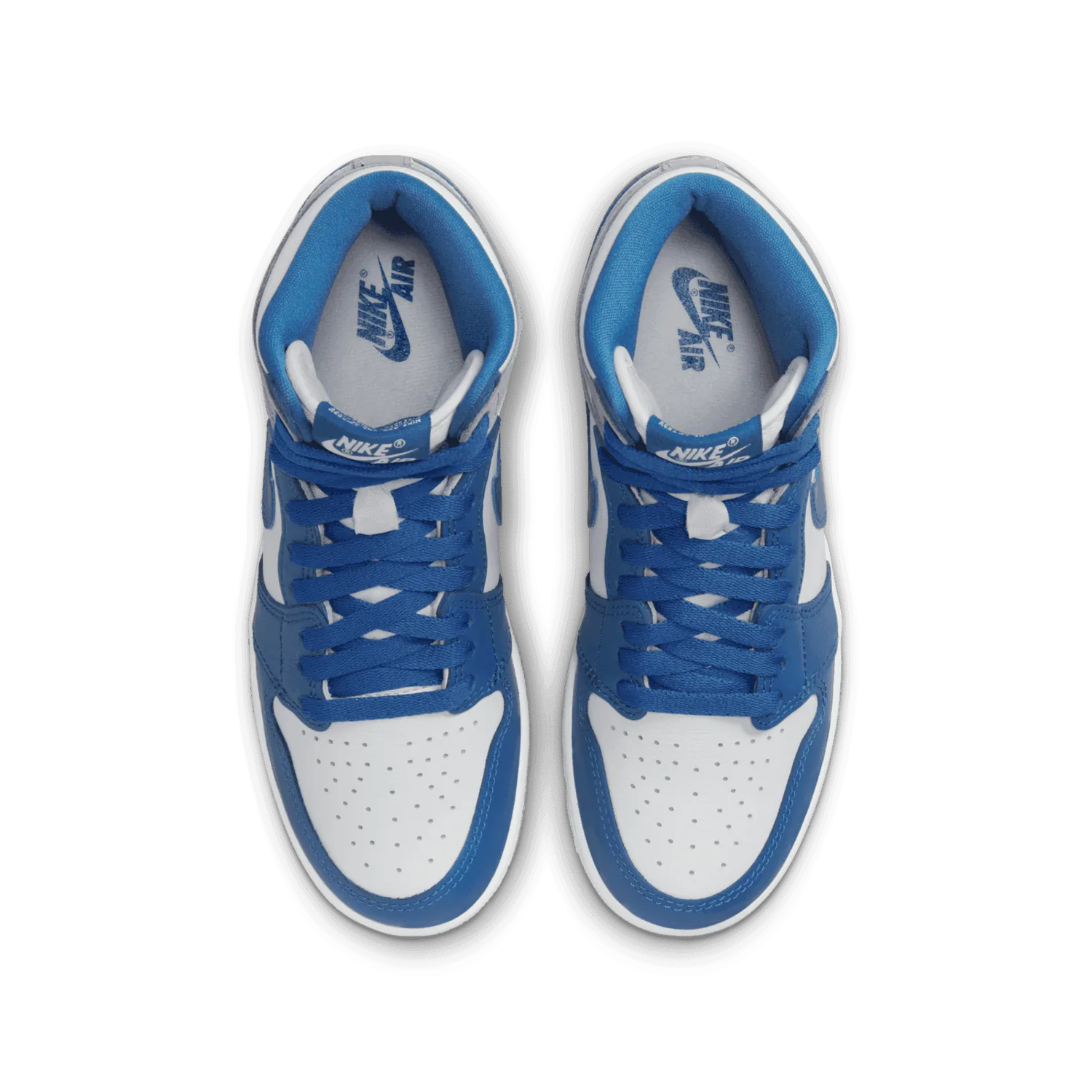 Air Jordan 1 High True Blue (GS) image 3