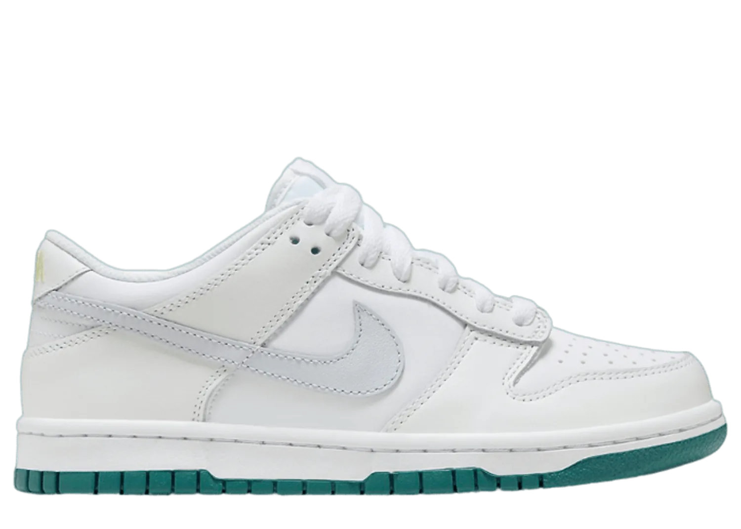 Nike Dunk Low White Silver Green (GS)