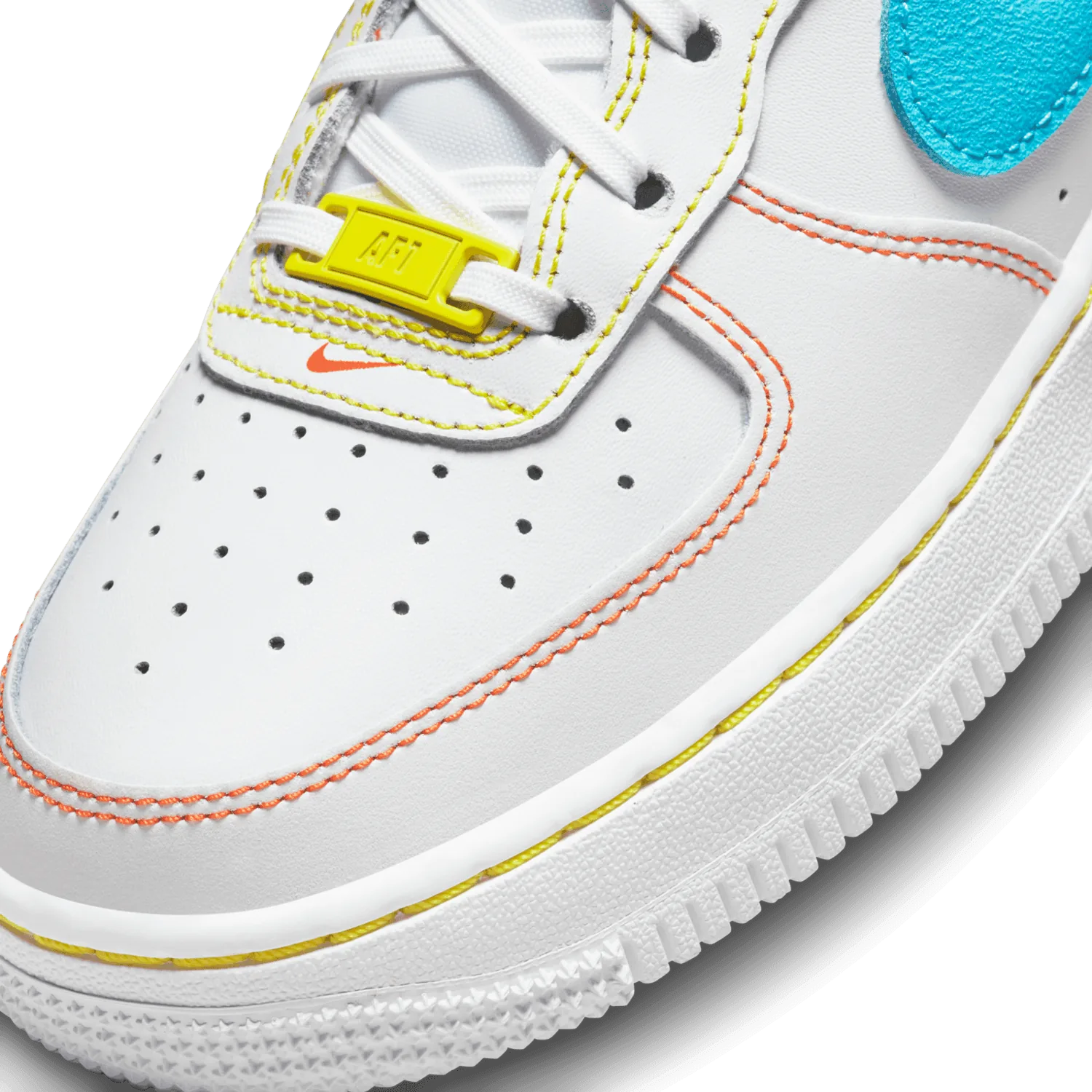 Nike Air Force 1 Low Rainbow Stitch (GS) image 6