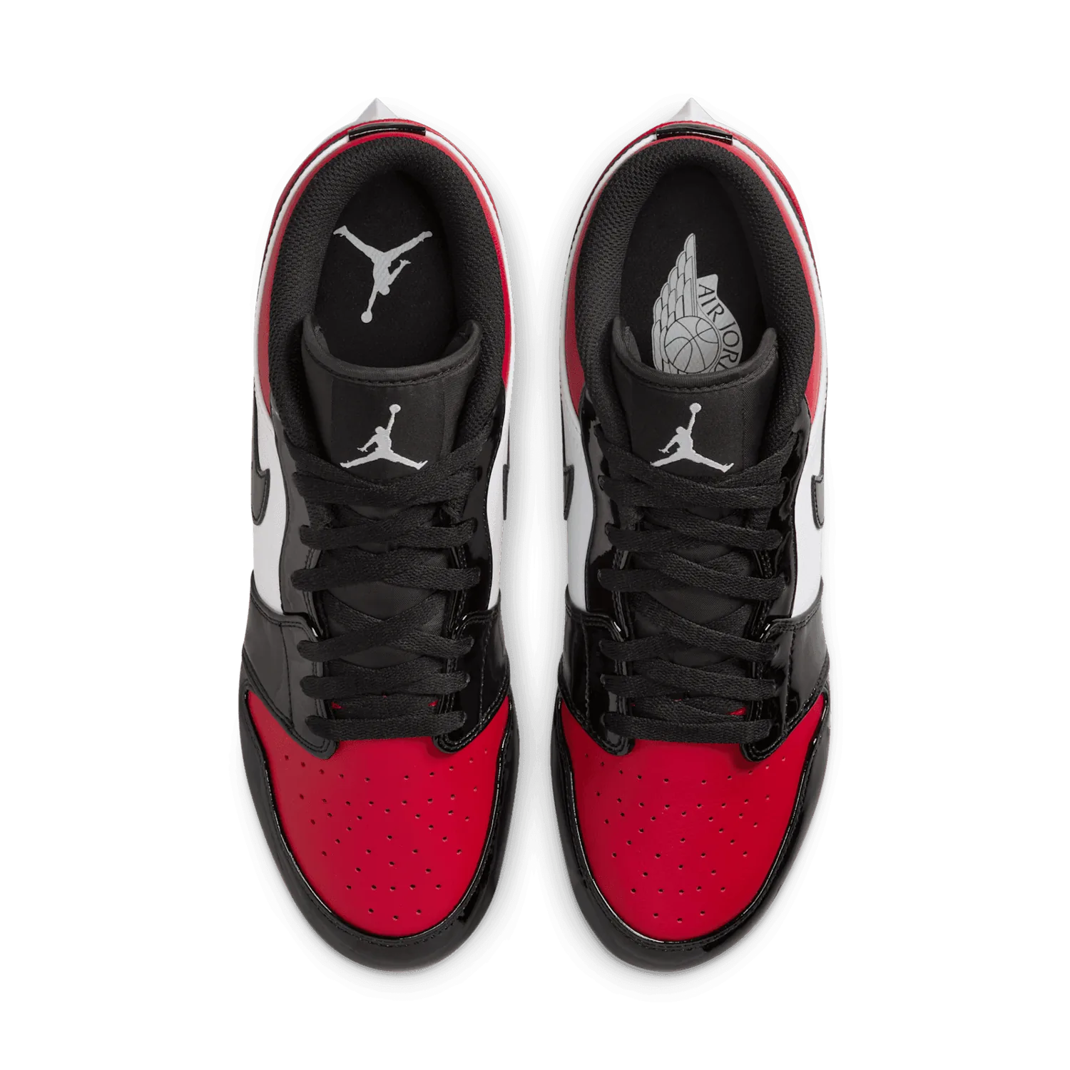 Air Jordan 1 Low TD Cleat Bred Toe image 3