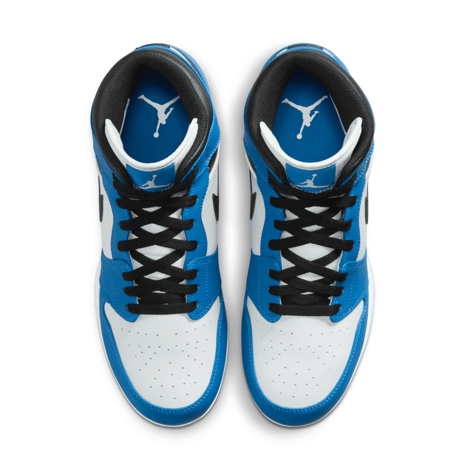 Air Jordan 1 Mid TD Cleat White Black Royal (2023) image 3