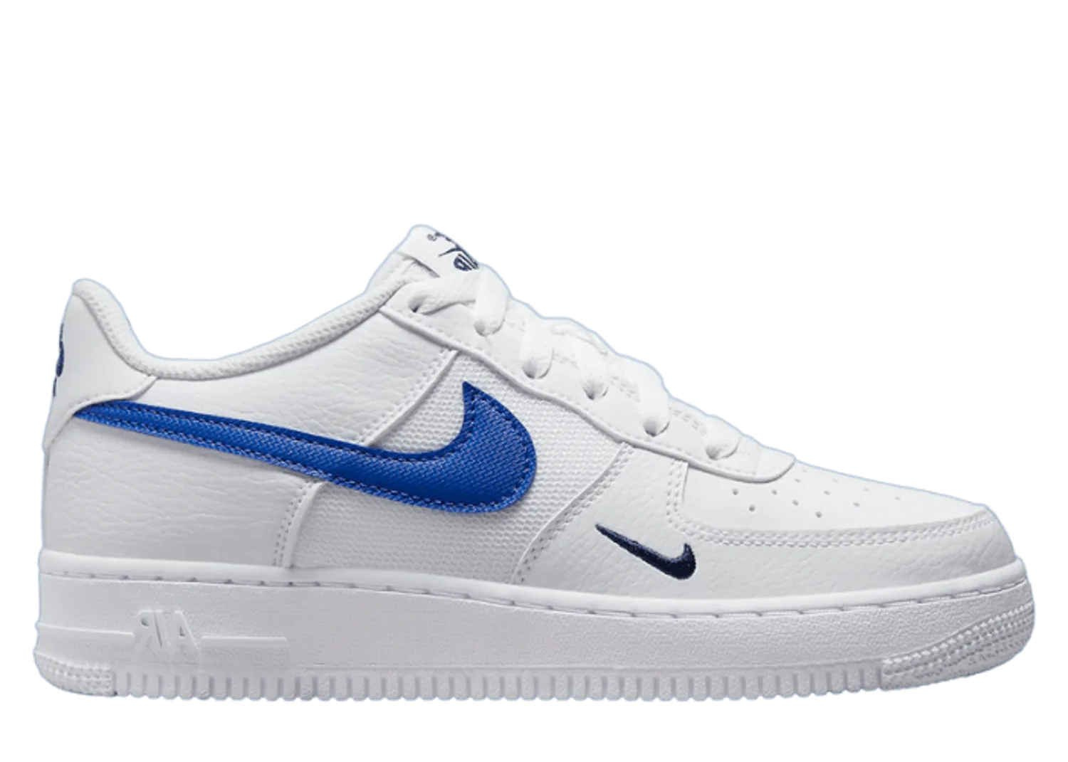 Nike Air Force 1 Low White Game Royal Midnight Navy (GS)