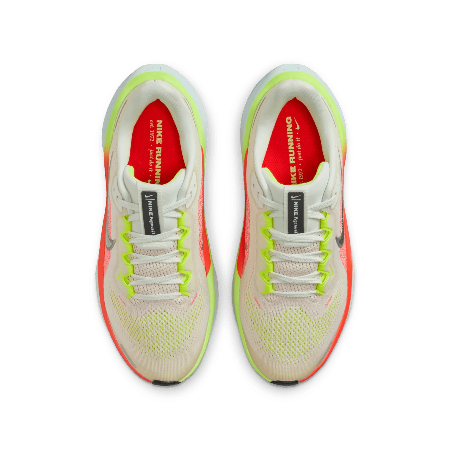 Nike Air Zoom Pegasus 41 Summit White Bright Crimson (GS) image 2