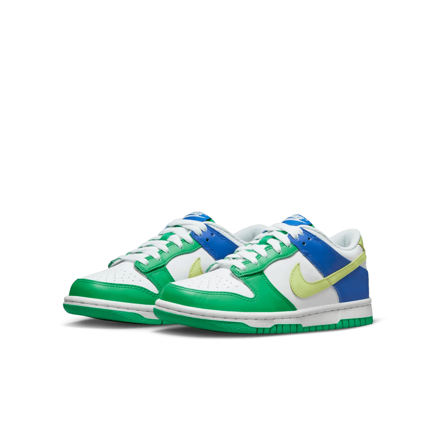 Nike Dunk Low Green Royal Lemon (GS) image 4