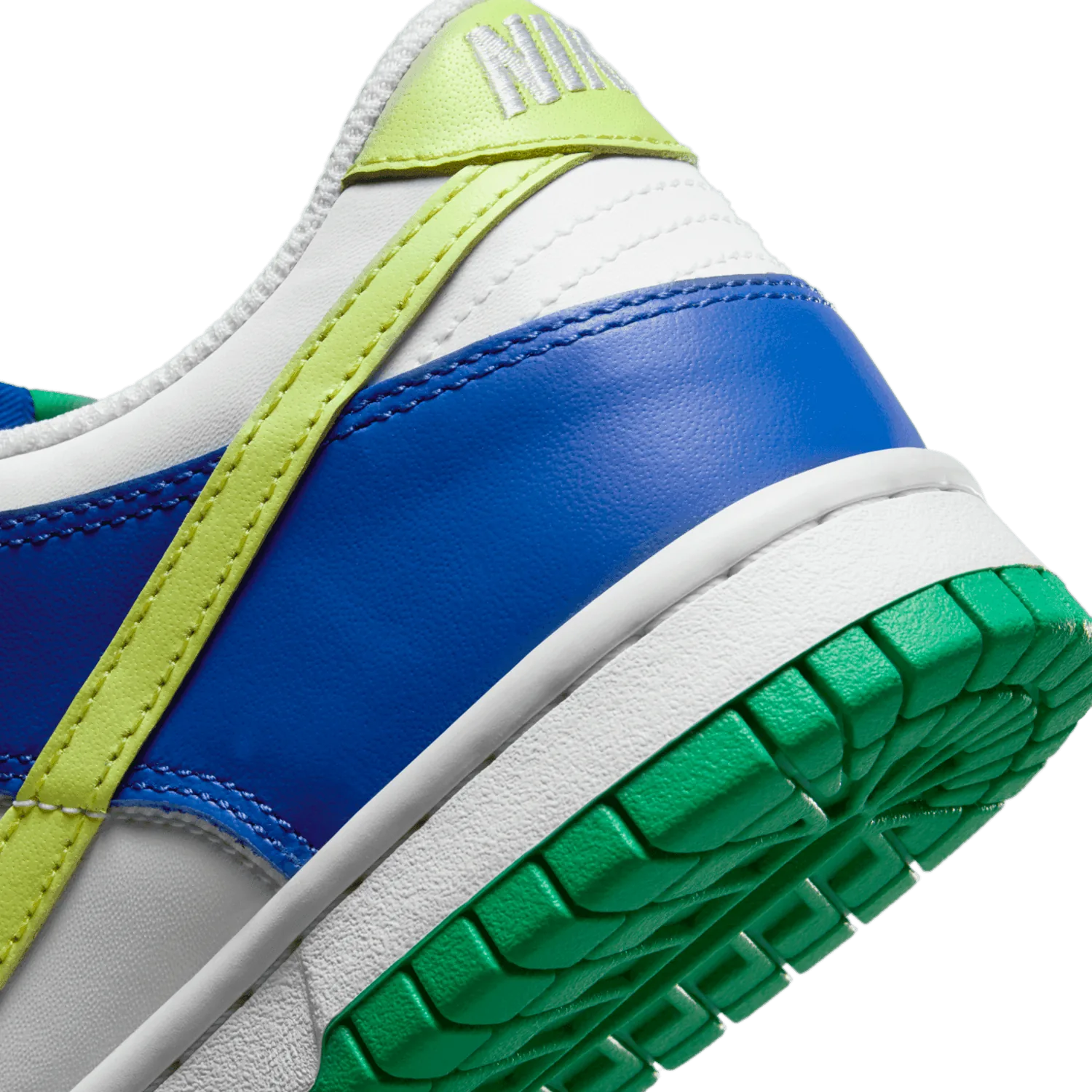 Nike Dunk Low Green Royal Lemon (GS) image 7