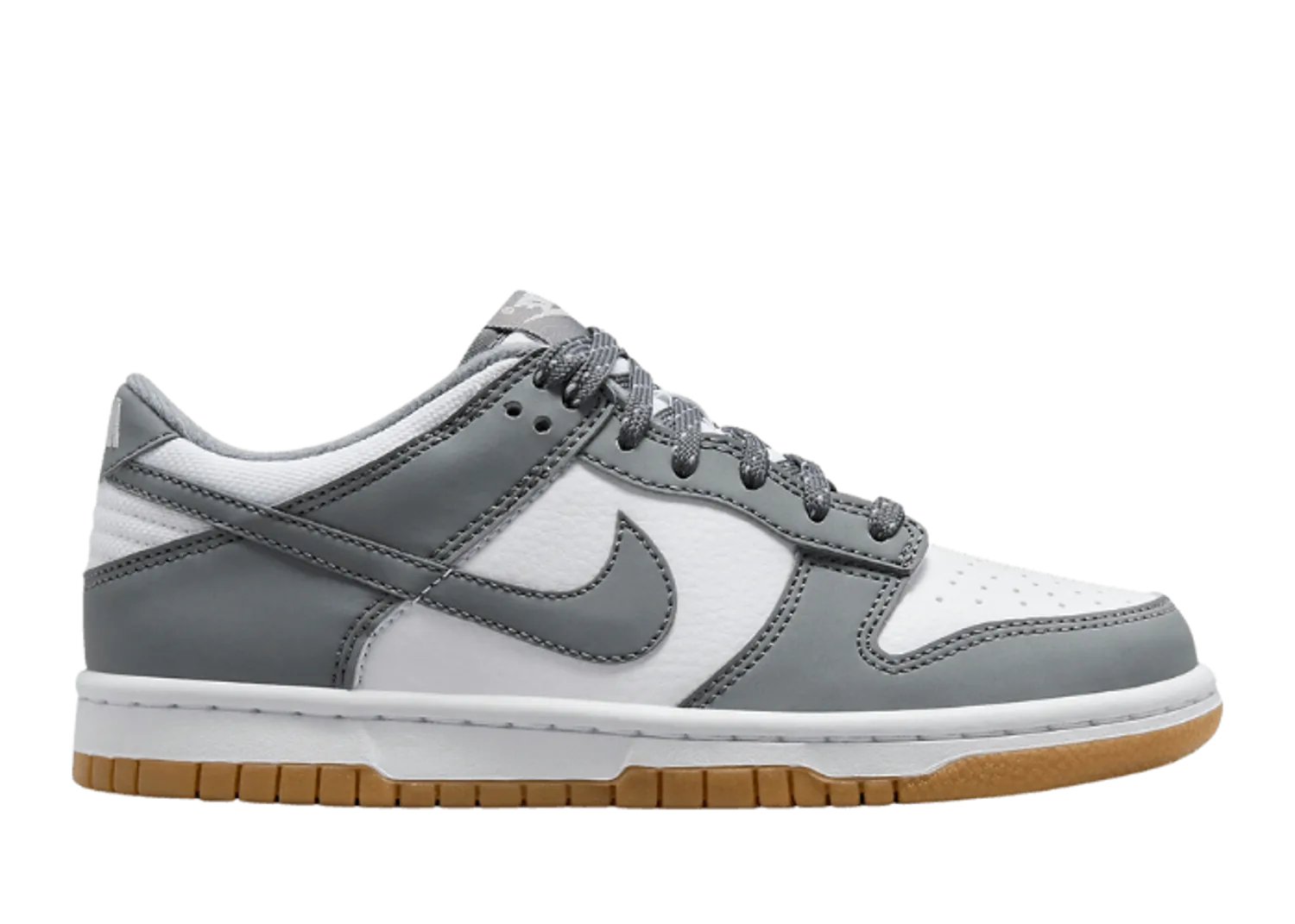 Nike Dunk Low White Smoke Grey Gum (GS)