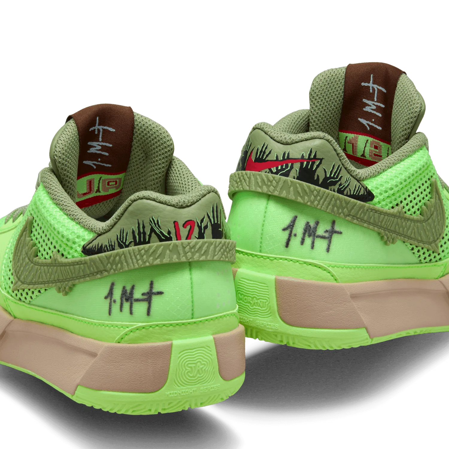 Nike Ja 1 Halloween Zombie (GS) image 8