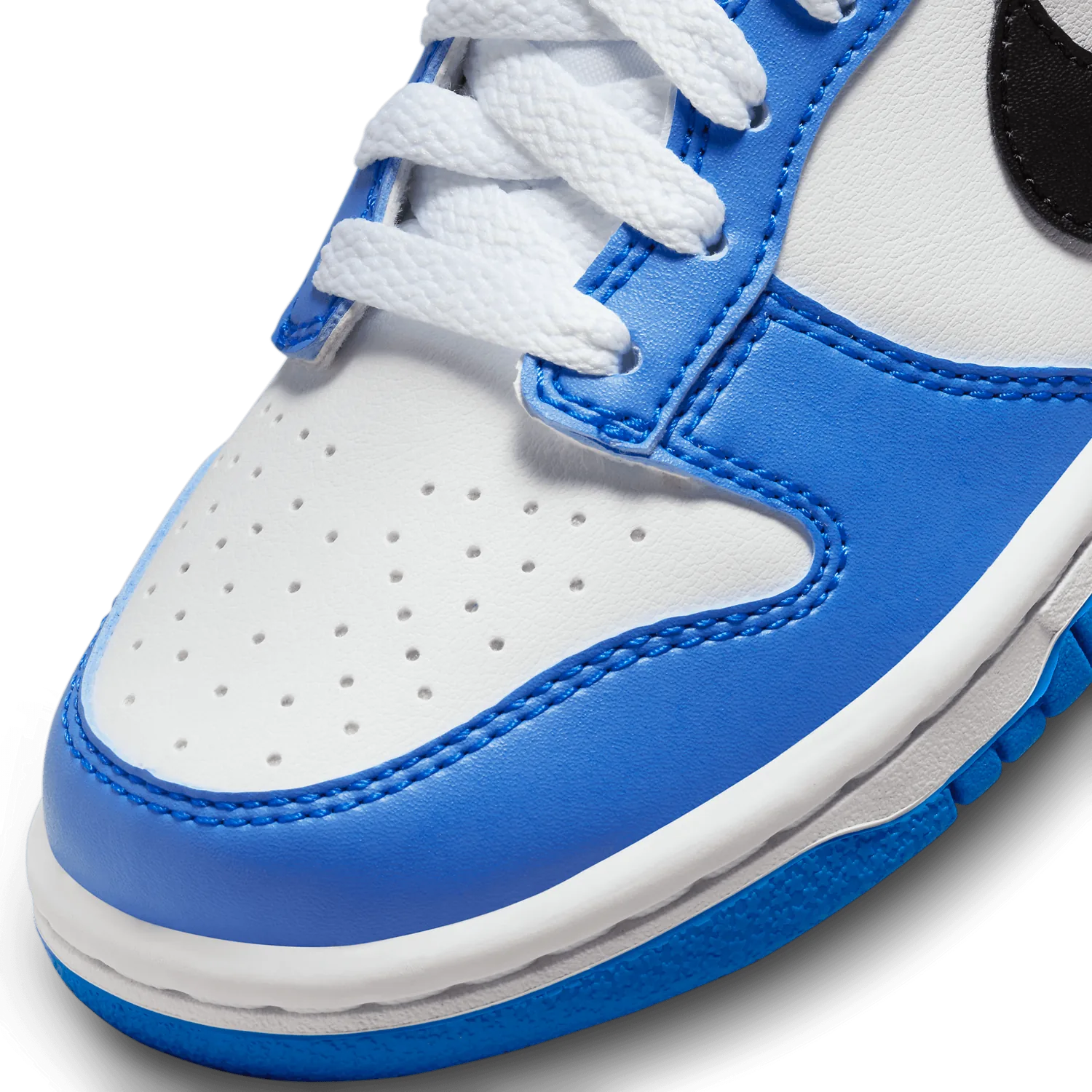 Nike Dunk Low Photo Blue Black White (GS) image 6