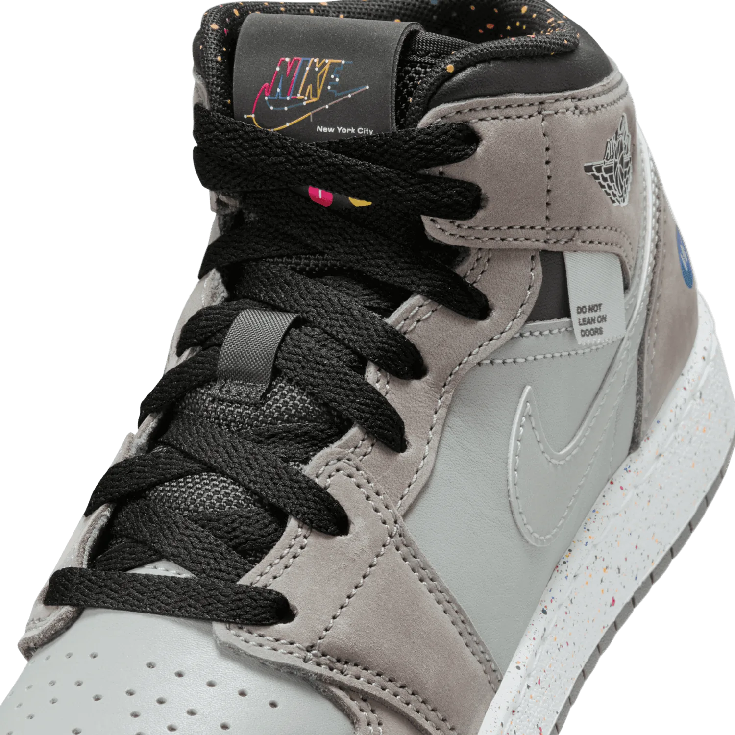 Air Jordan 1 Mid Wings NYC Subway (GS) image 15