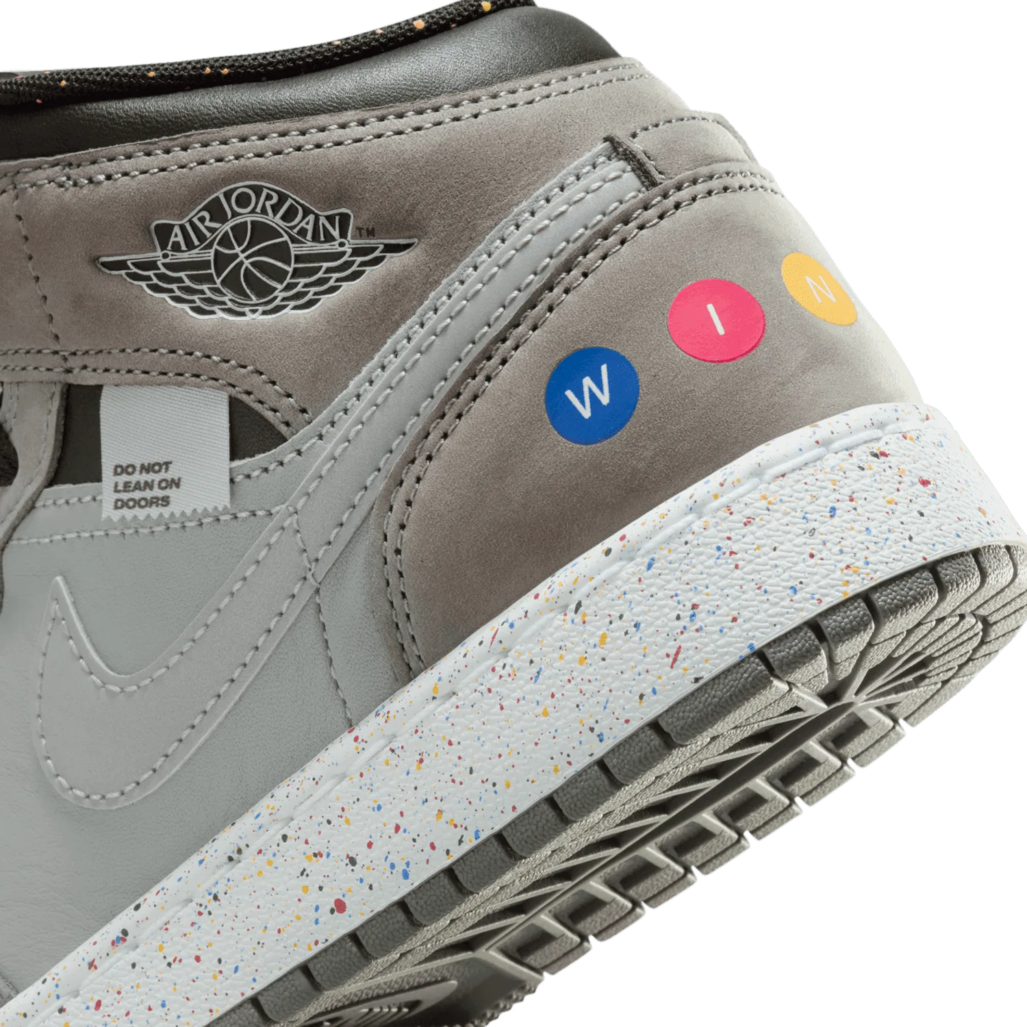Air Jordan 1 Mid Wings NYC Subway (GS) image 16