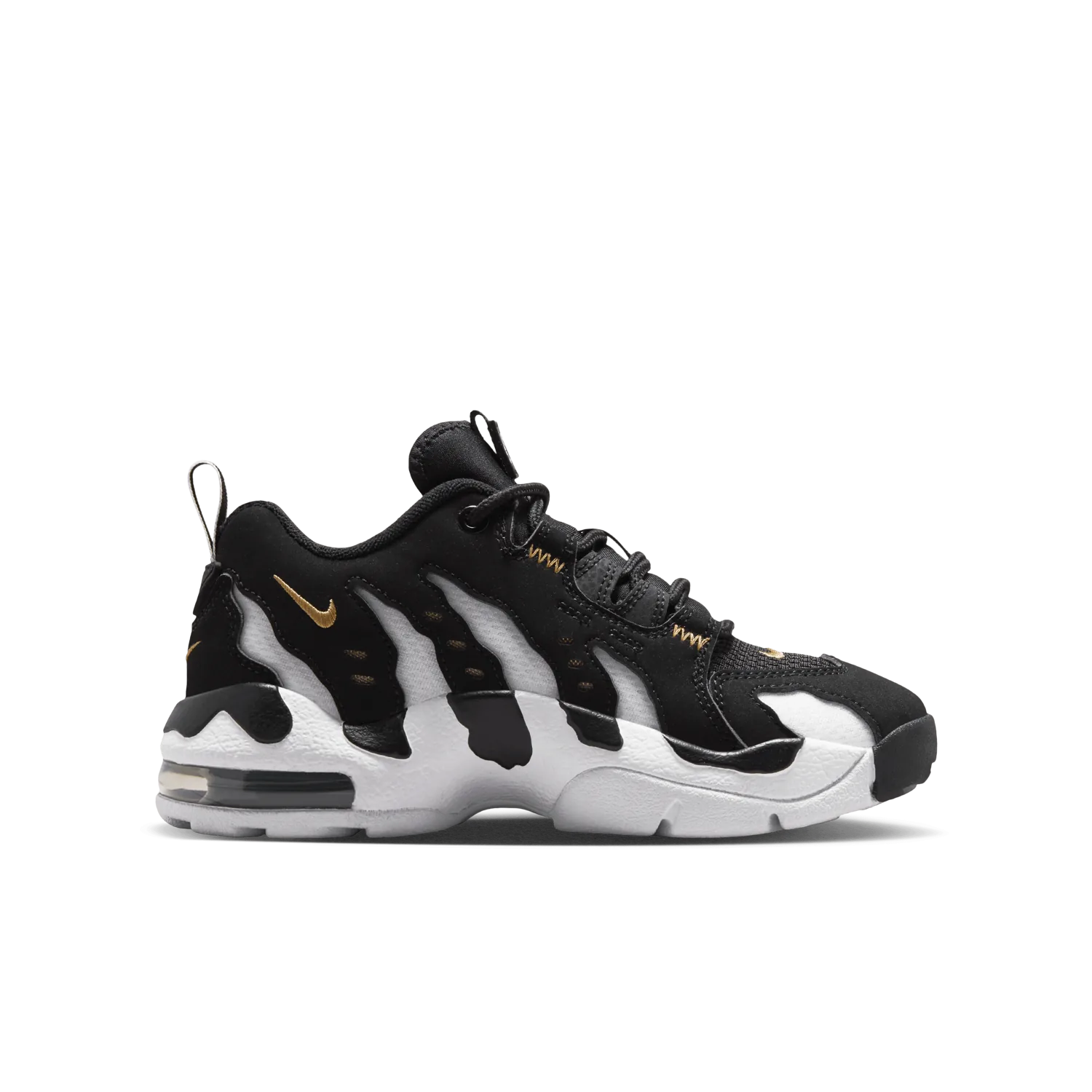 Nike Air DT Max '96 Low Black Metallic Gold (GS) image 4