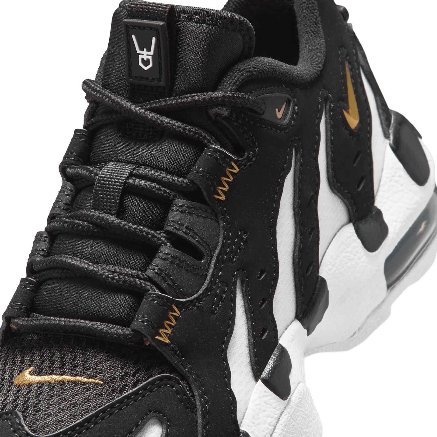 Nike Air DT Max '96 Low Black Metallic Gold (GS) image 8