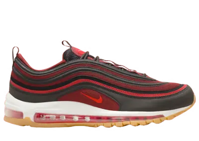 Nike Air Max 97 Black Team Scarlet