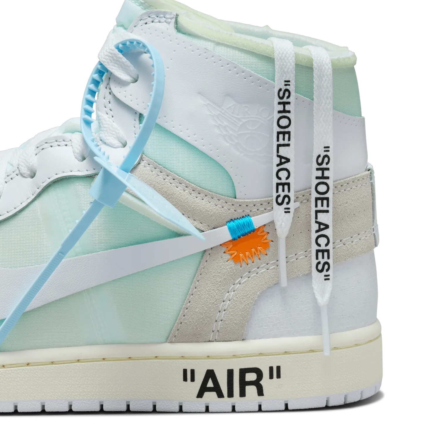 Air Jordan 1 Retro High OG SP Virgil Abloh Archives Alaska image 4