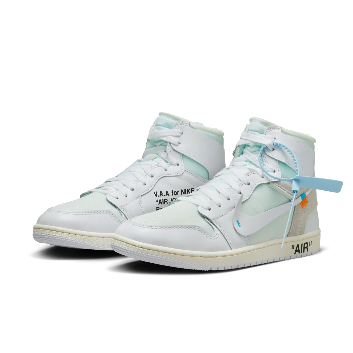 Air Jordan 1 Retro High OG SP Virgil Abloh Archives Alaska image 9