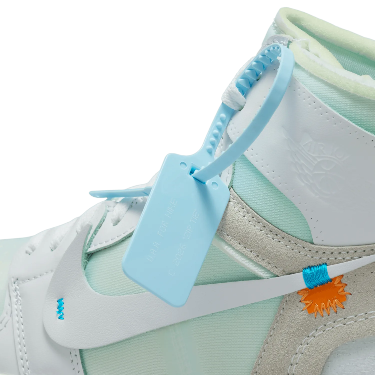 Air Jordan 1 Retro High OG SP Virgil Abloh Archives Alaska image 13