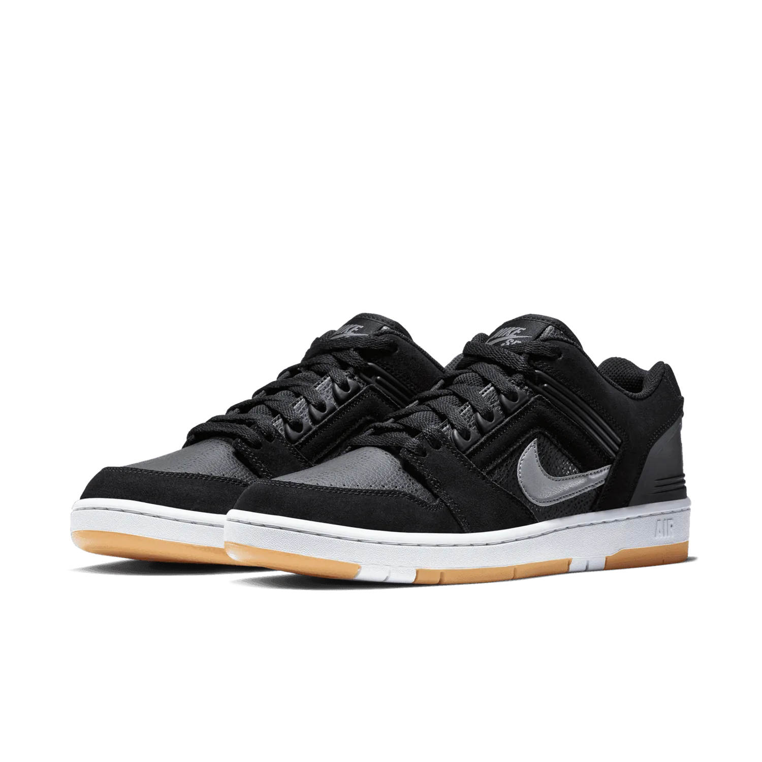 Nike SB Air Force 2 Low Black Grey Gum image 4