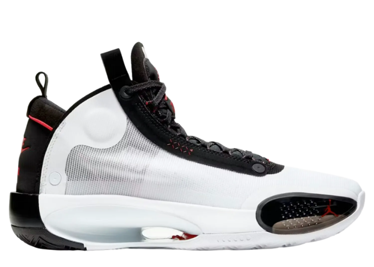 Air Jordan XXXIV White Black Red