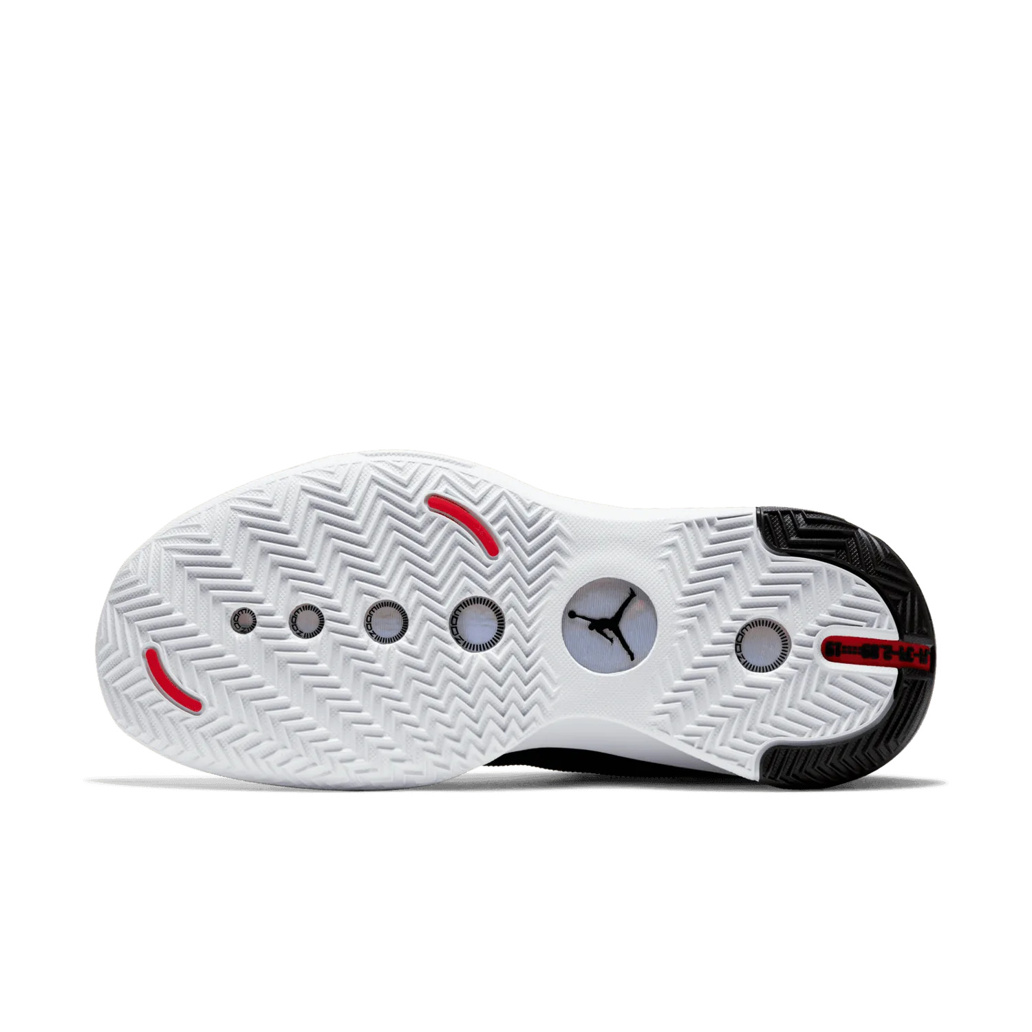 Air Jordan XXXIV White Black Red image 2