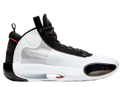 Air Jordan XXXIV White Black Red