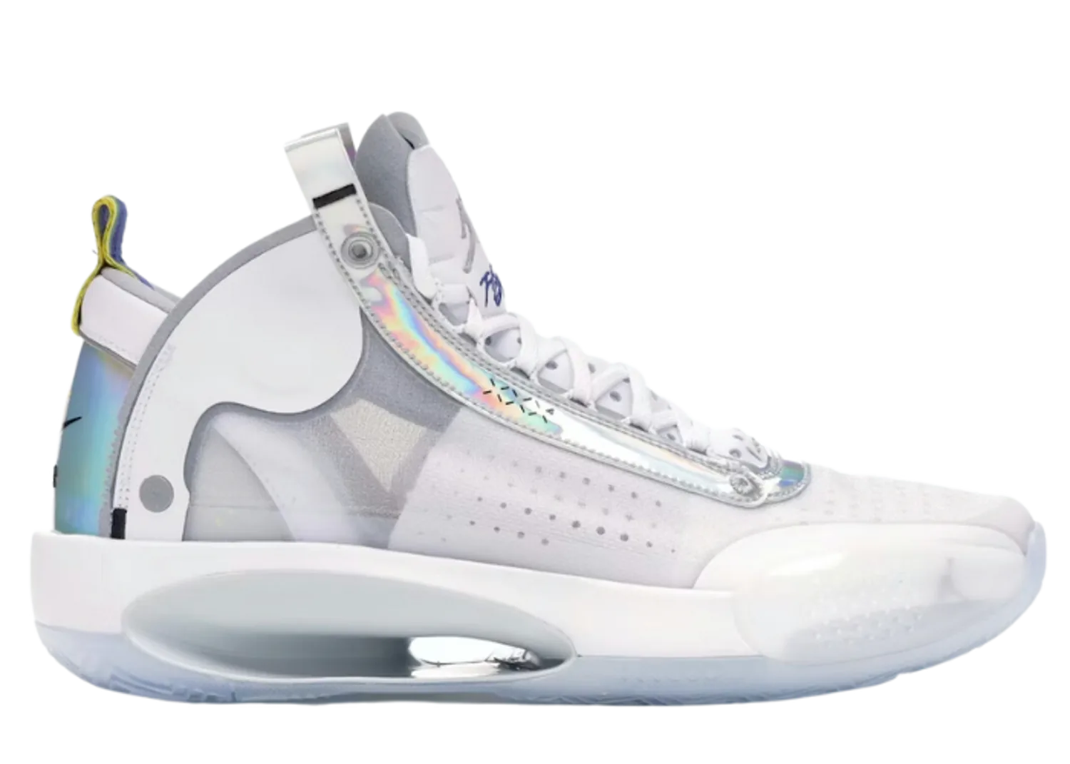 Air Jordan XXXIV White Metallic Silver