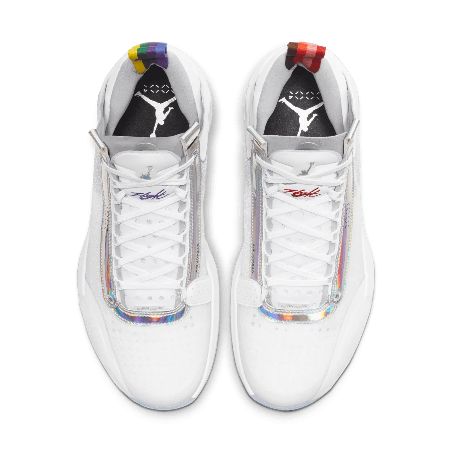 Air Jordan XXXIV White Metallic Silver image 4