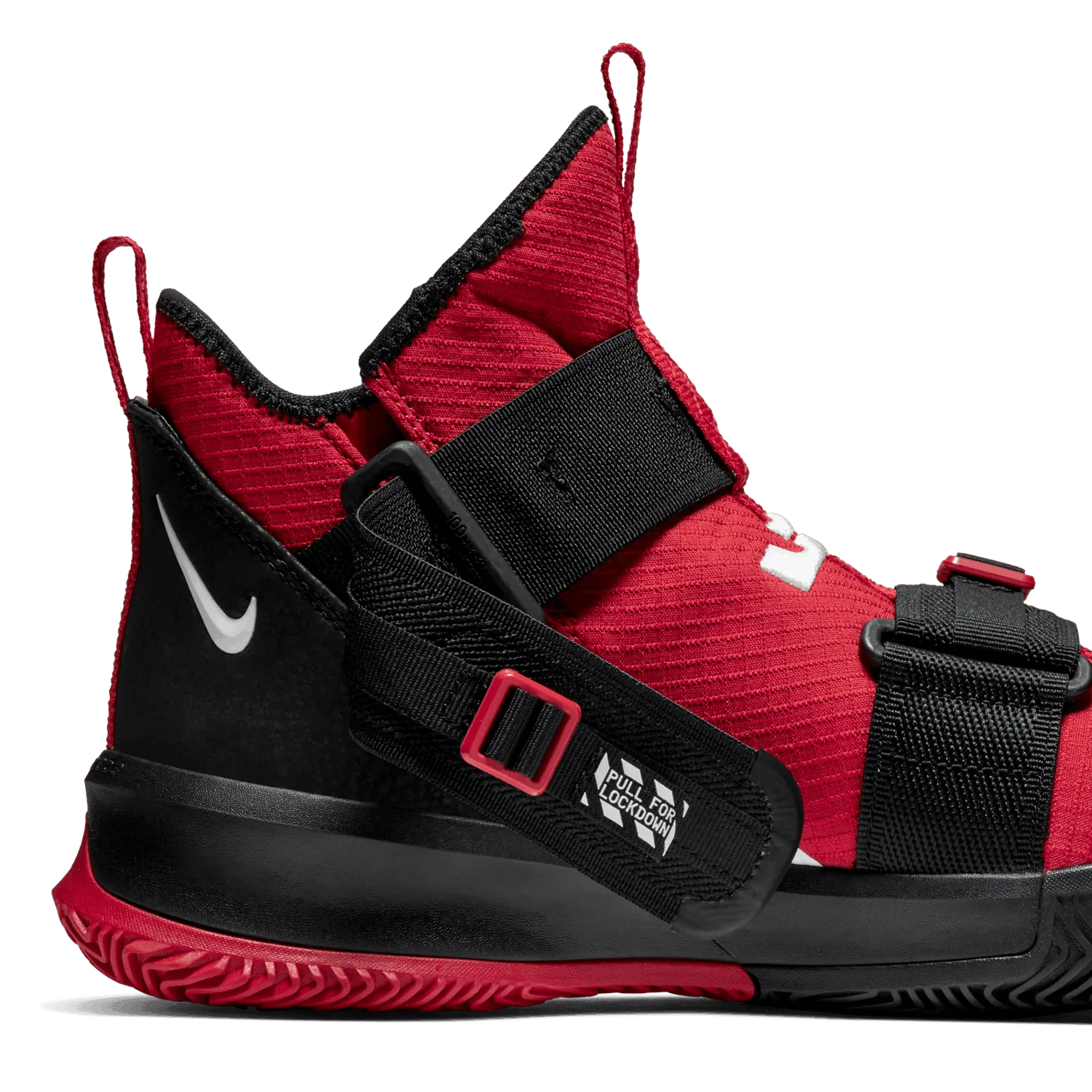 Nike LeBron Soldier 13 SFG Red Black White image 7