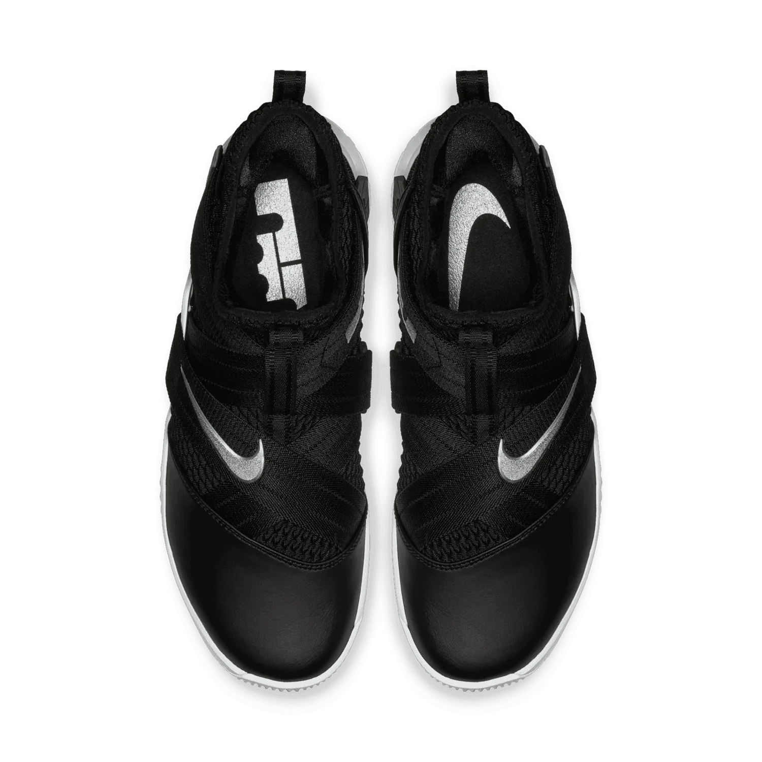 Nike LeBron Soldier 12 TB Black White Silver image 3