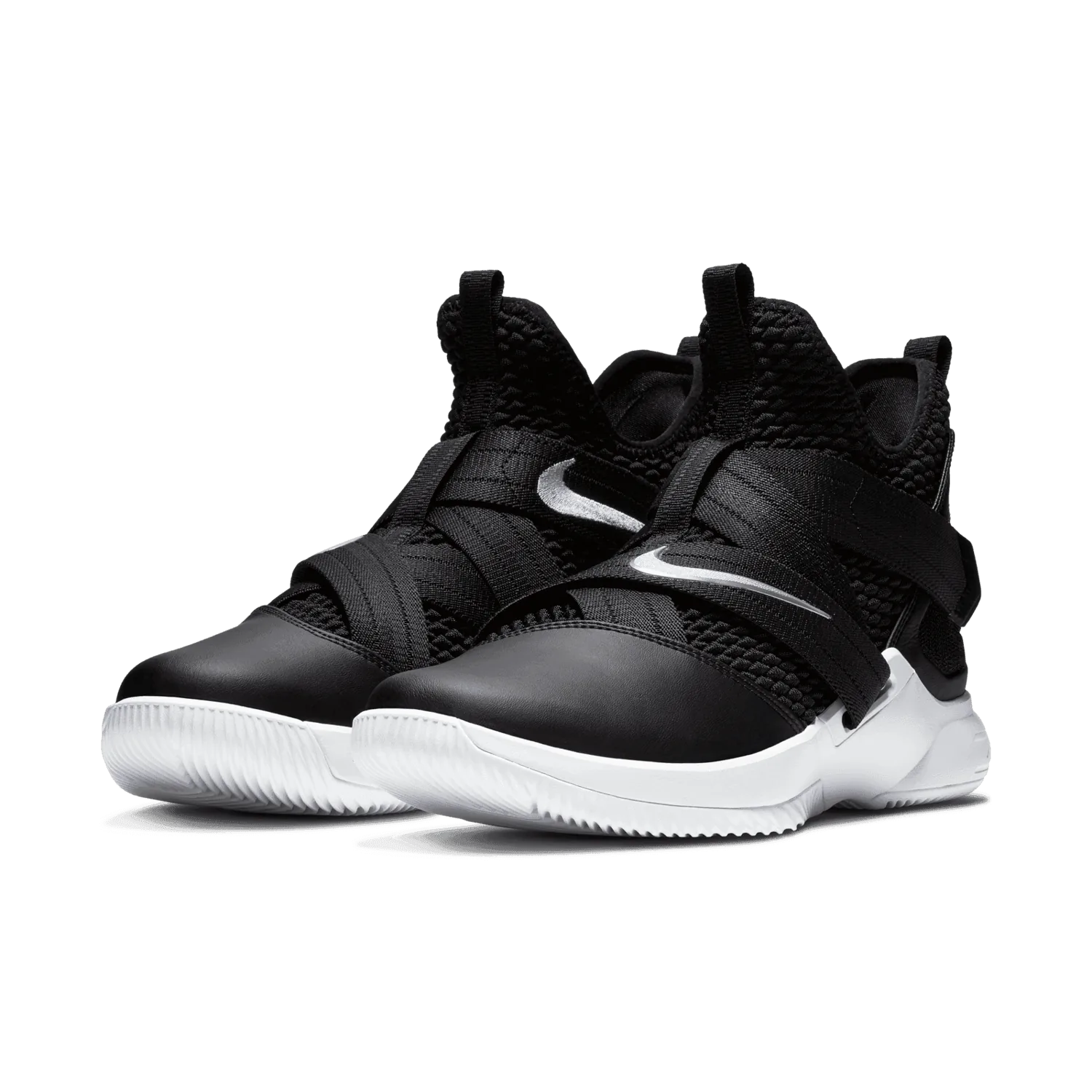 Nike LeBron Soldier 12 TB Black White Silver image 4