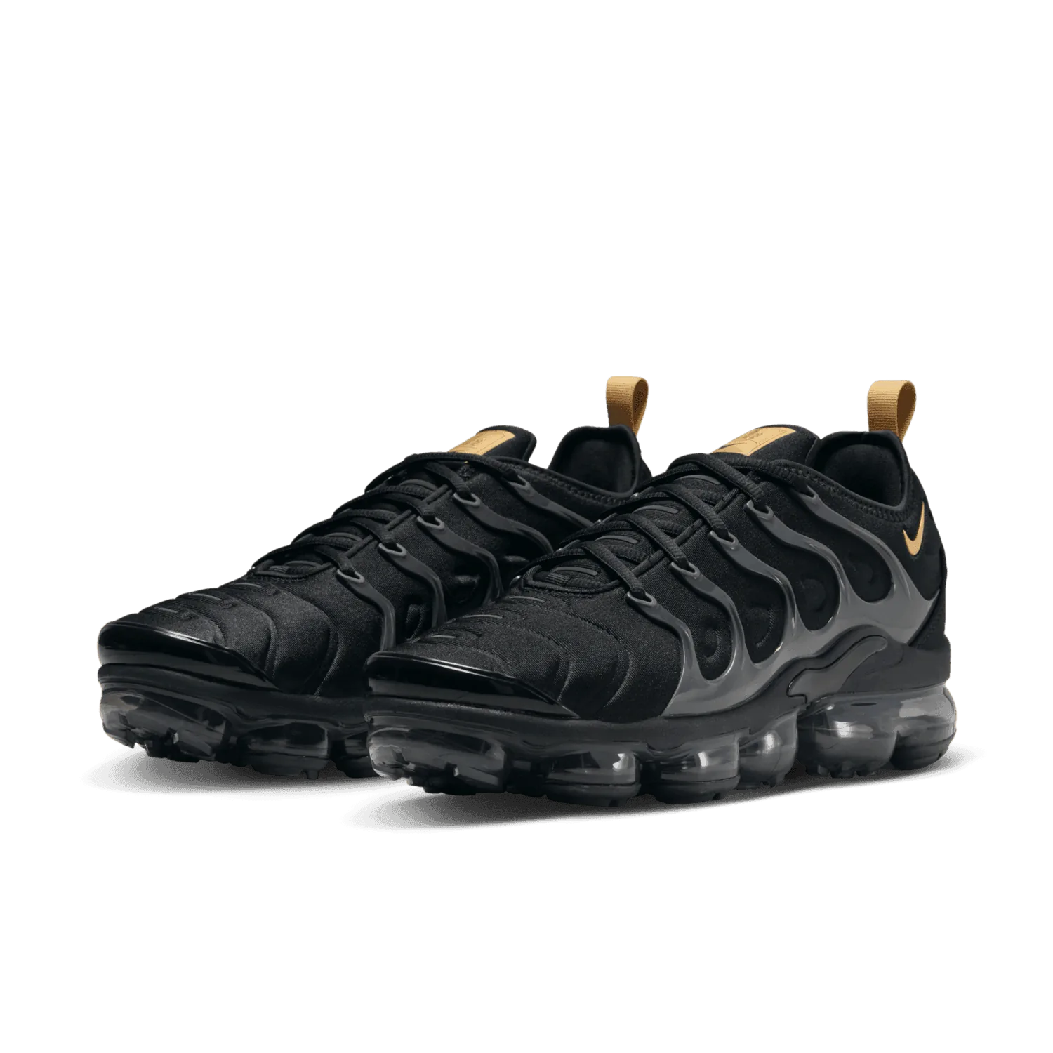 Nike Air VaporMax Plus Black Metallic Gold Anthracite image 3