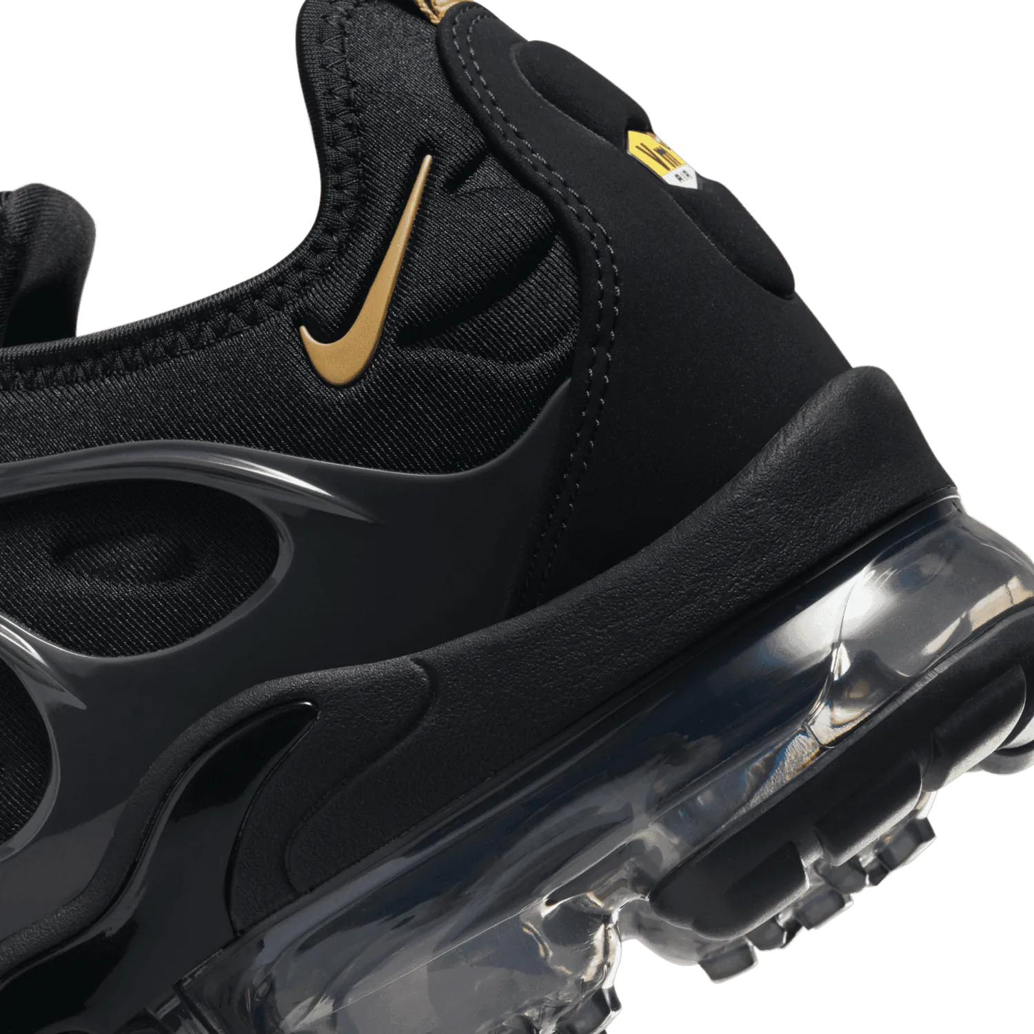 Nike Air VaporMax Plus Black Metallic Gold Anthracite image 6