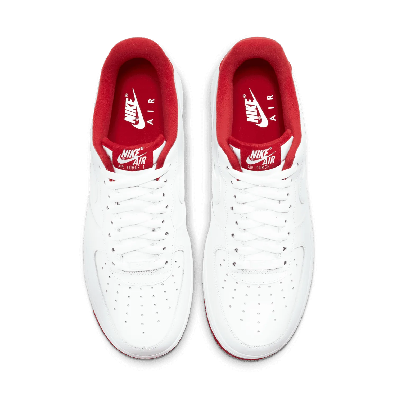 Nike Air Force 1 Low White University Red image 3