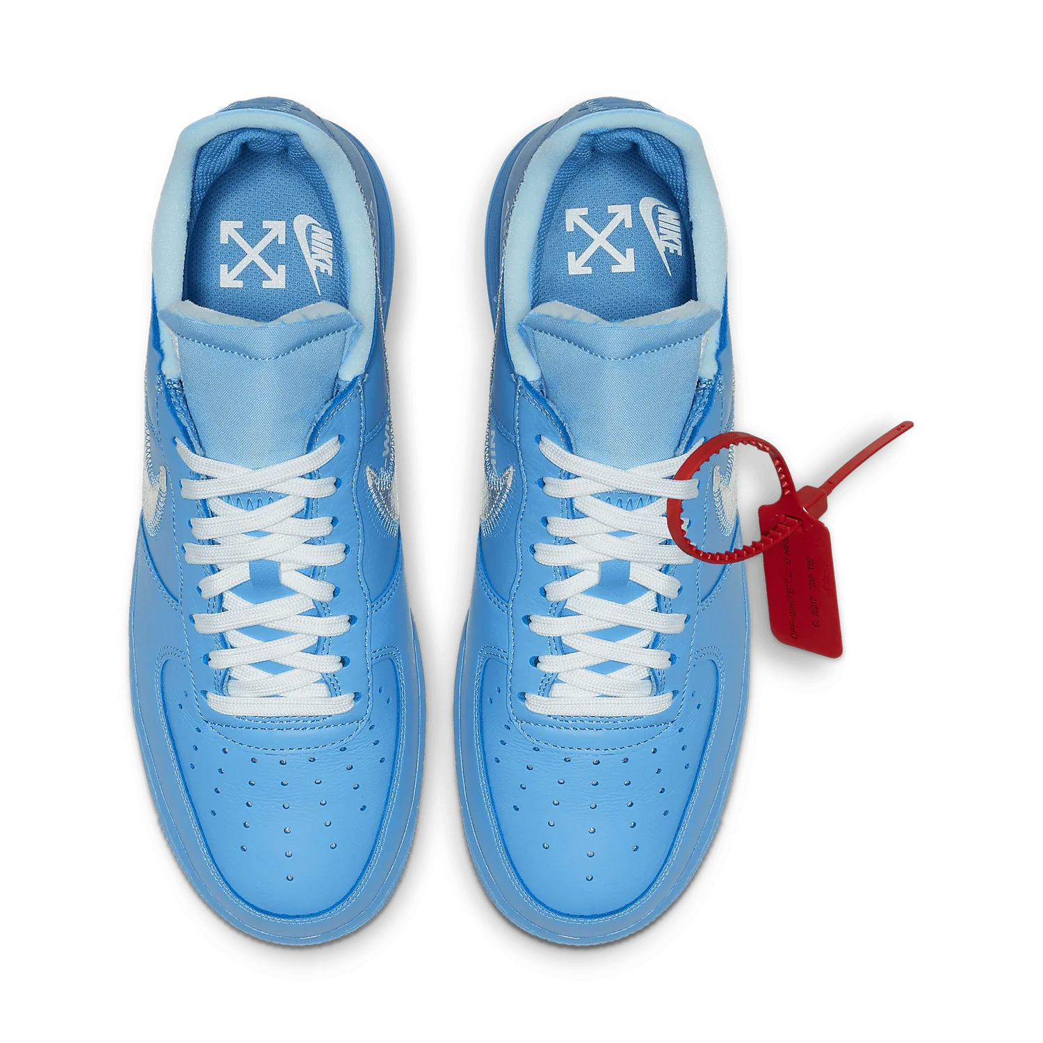 Nike Air Force 1 Low Off-White MCA University Blue image 3