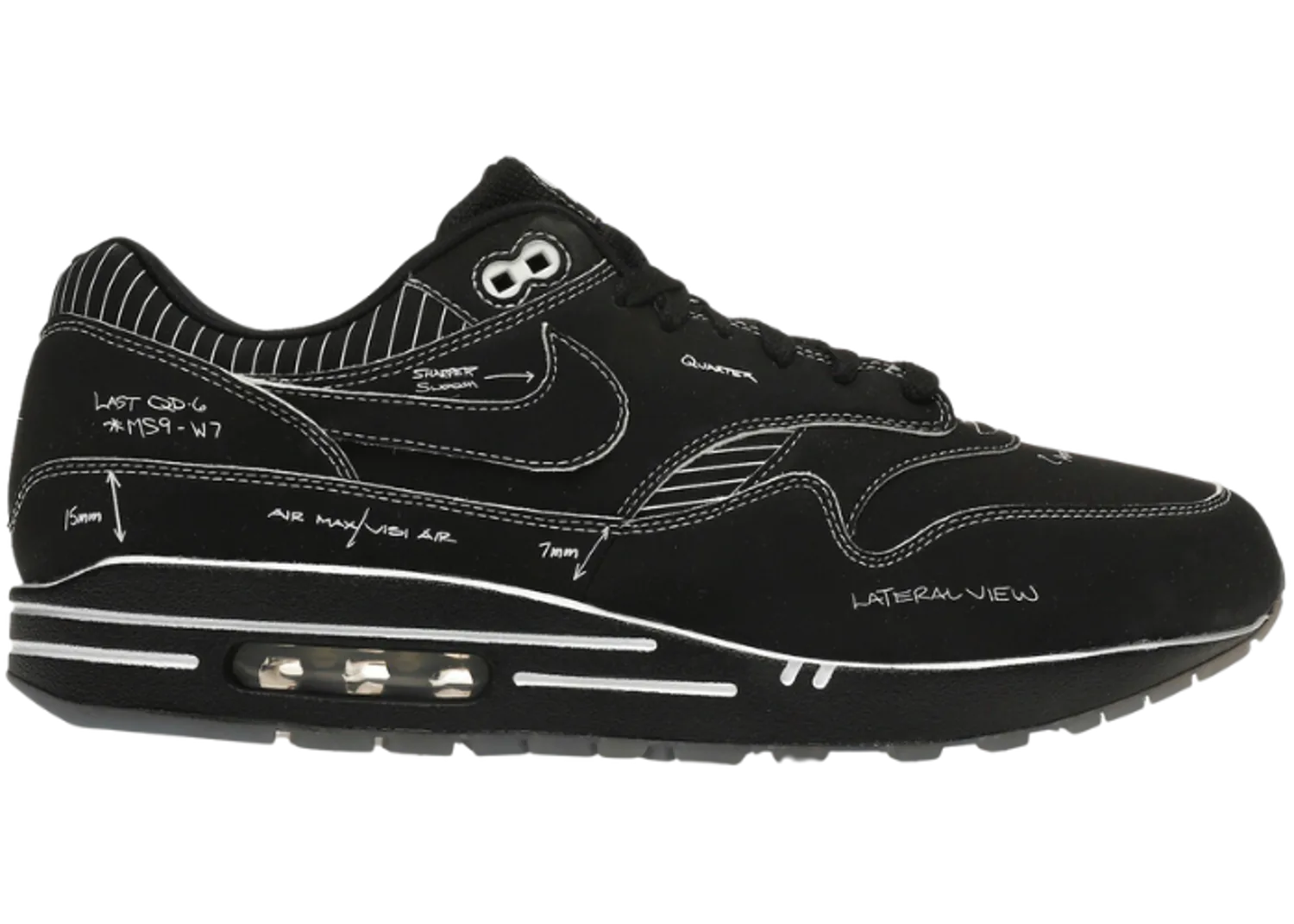 Nike Air Max 1 Tinker Sketch to Shelf Black