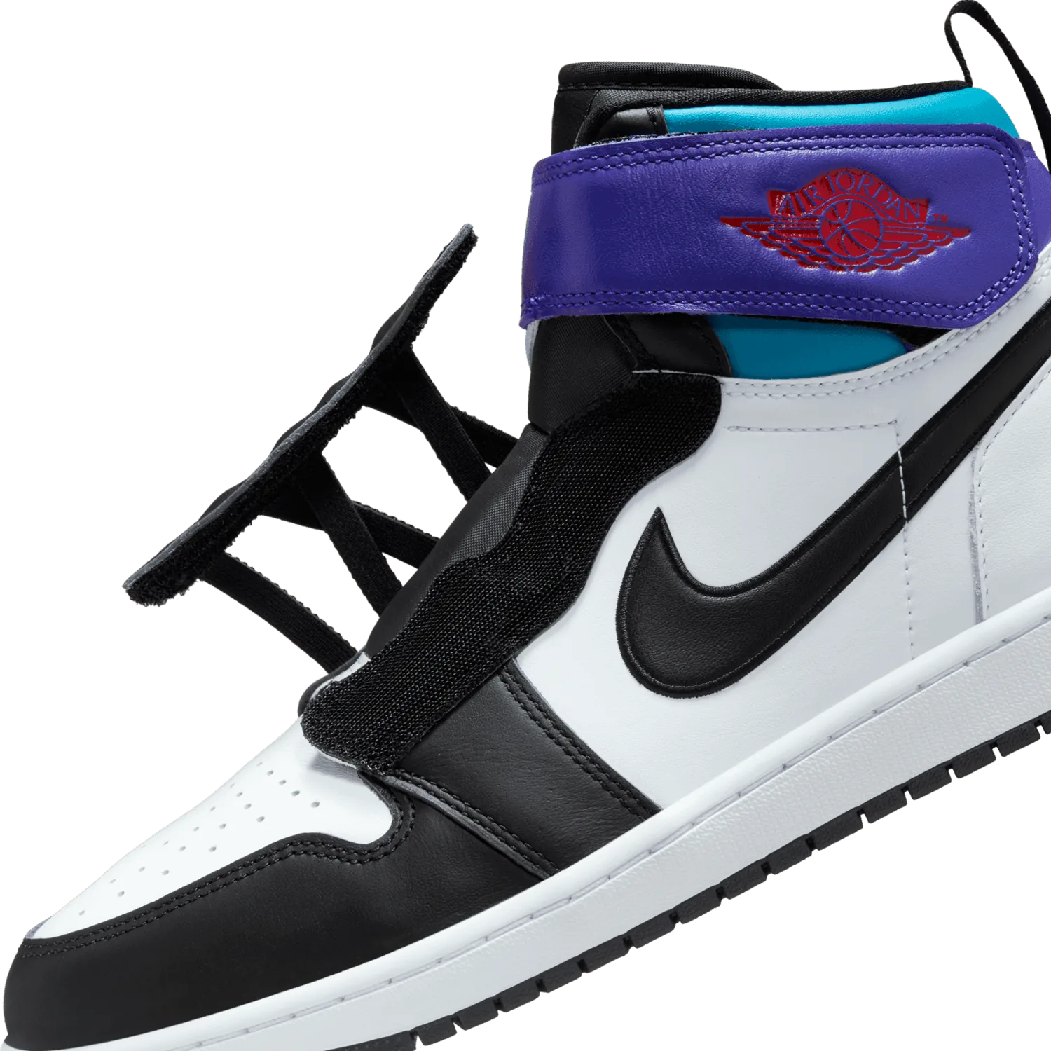 Air Jordan 1 High Flyease Black Toe Grape image 8