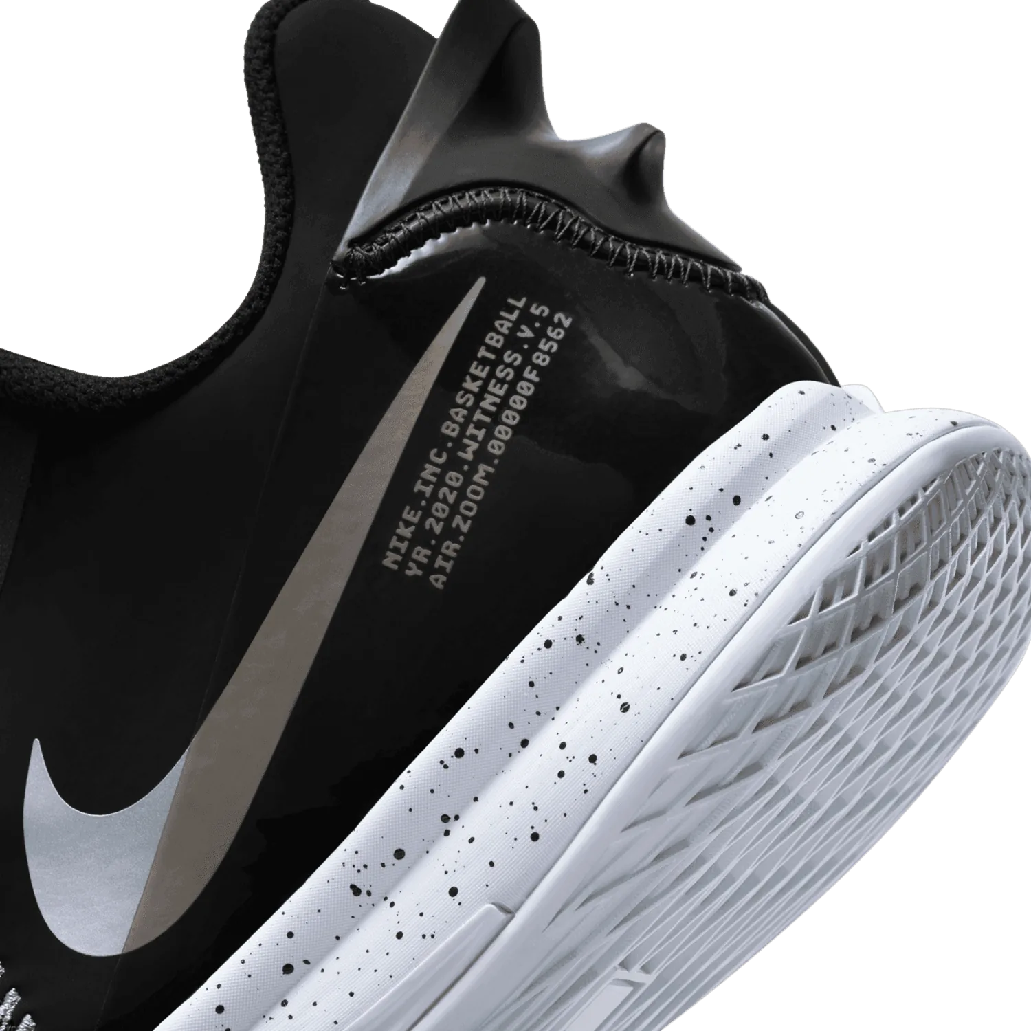 Nike LeBron Witness 5 Black Metallic Silver image 7