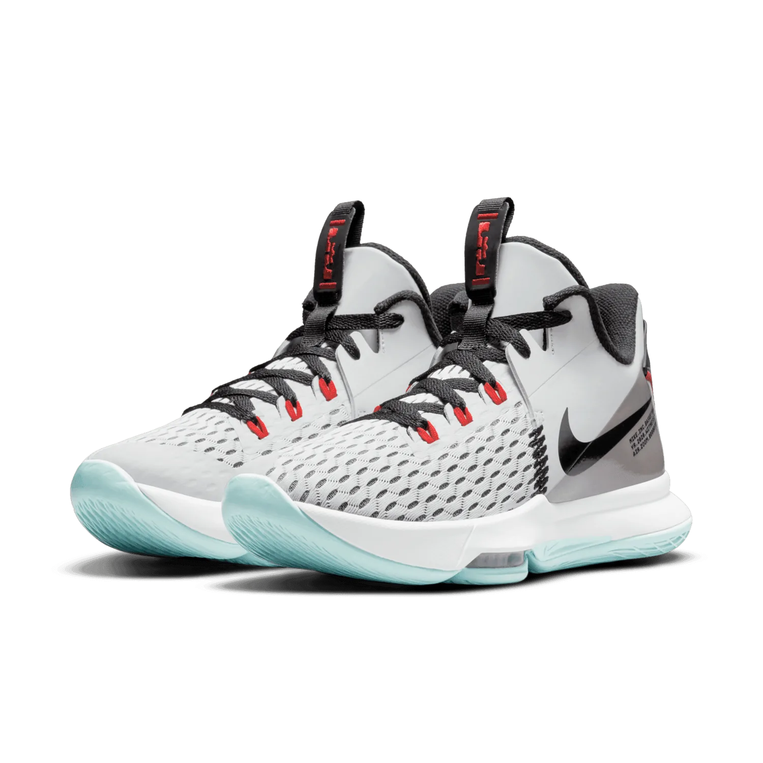 Nike LeBron Witness 5 Pure Platinum Light Dew image 4