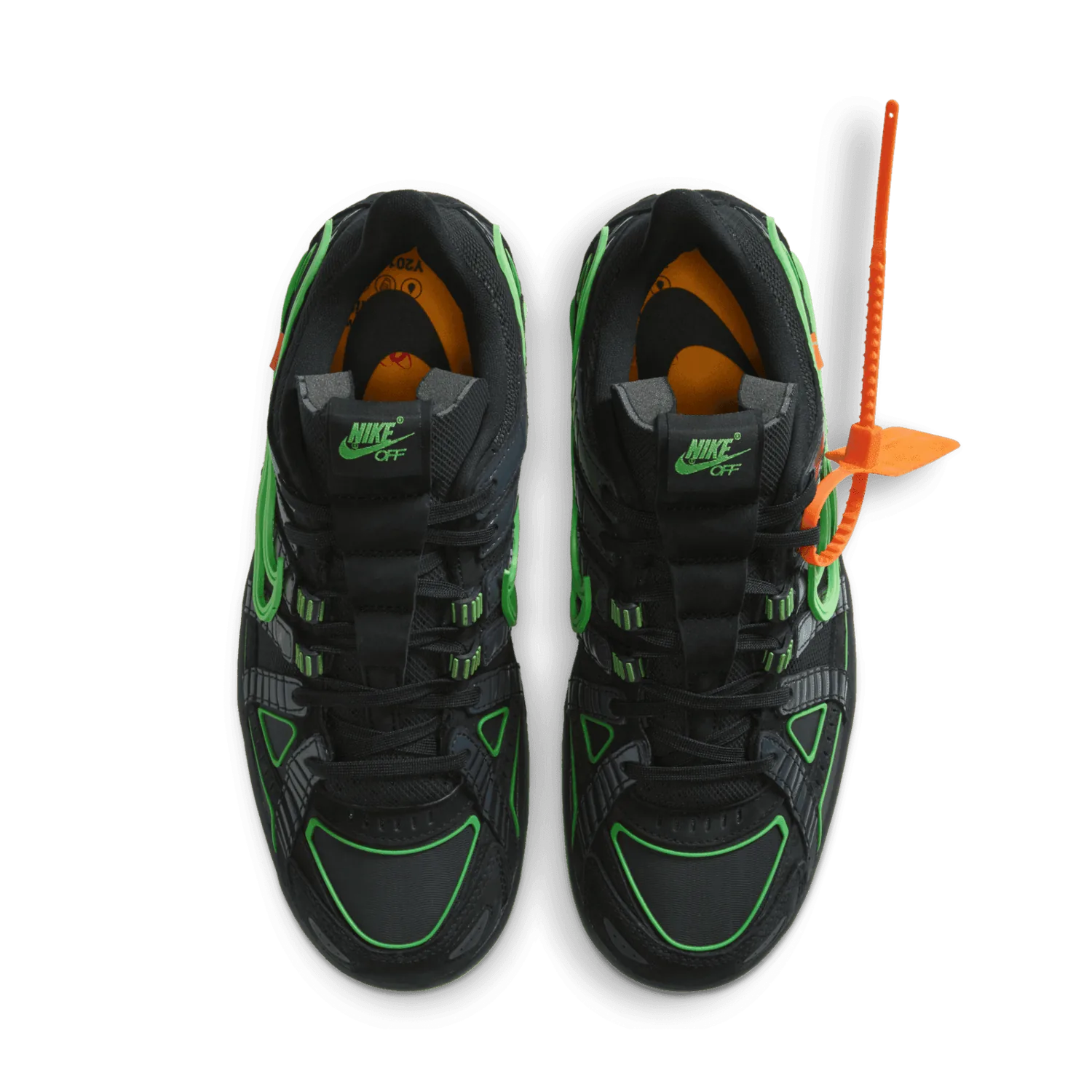 Nike Air Rubber Dunk Off-White Green Strike image 4