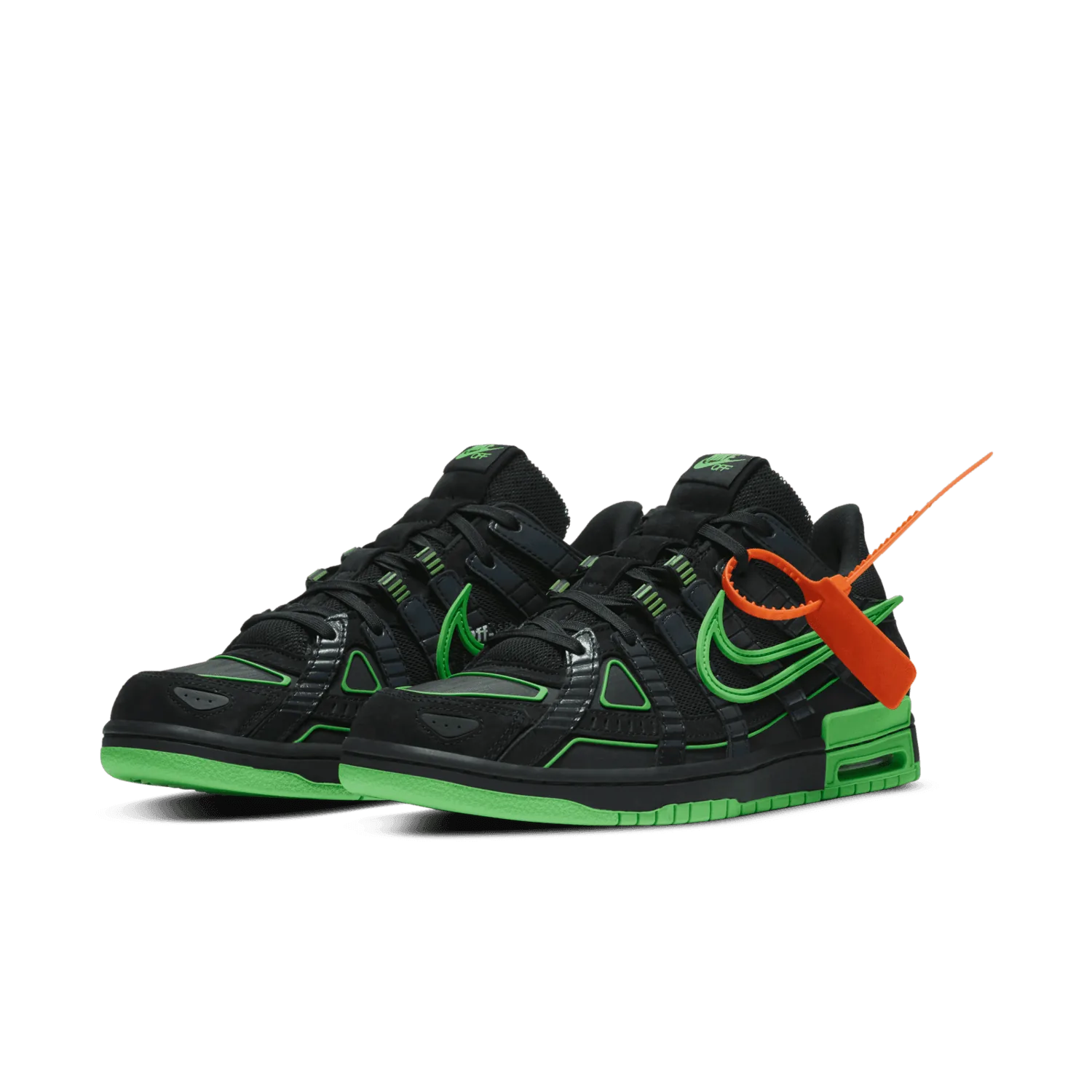 Nike Air Rubber Dunk Off-White Green Strike image 5