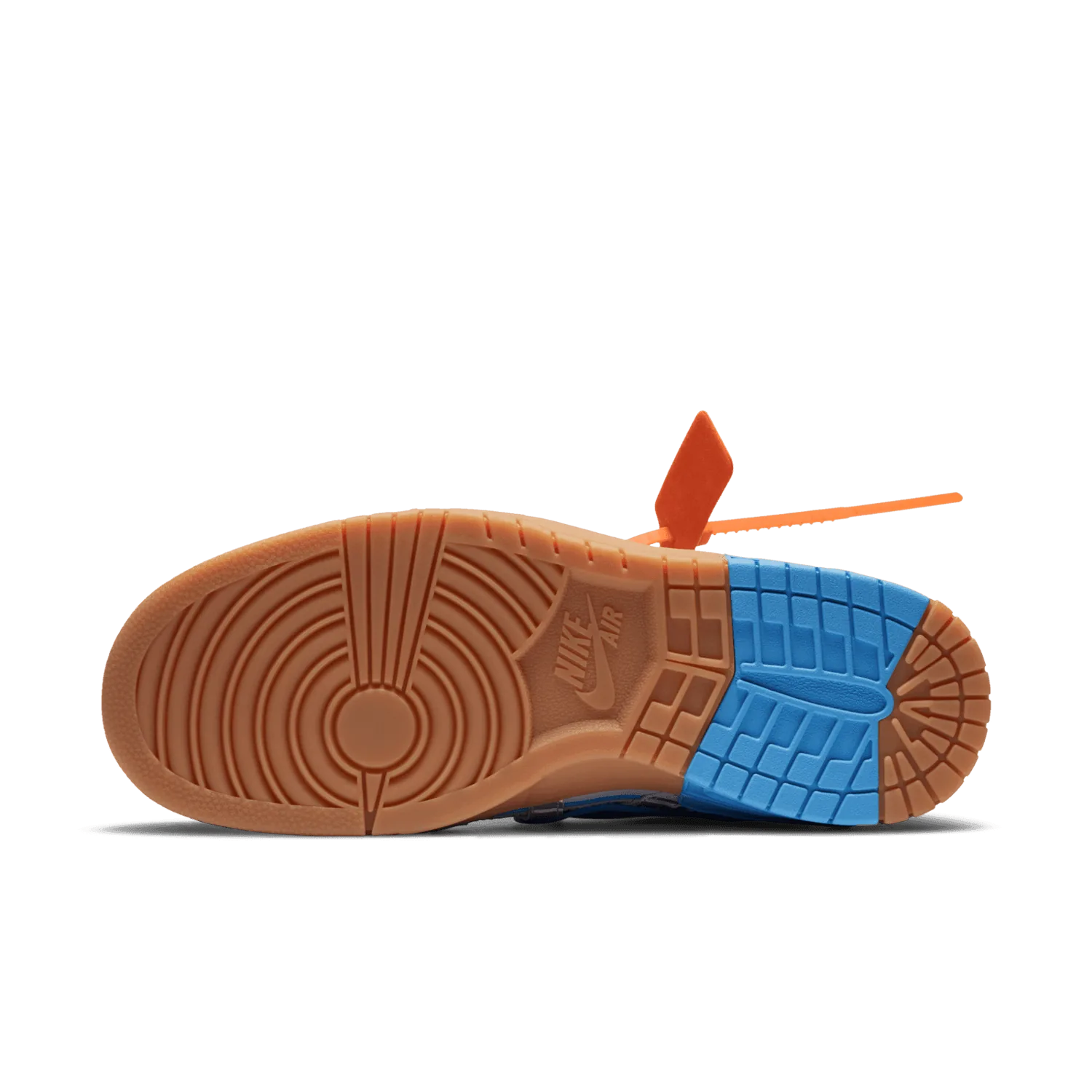 Nike Air Off-White Rubber Dunk University Blue image 3