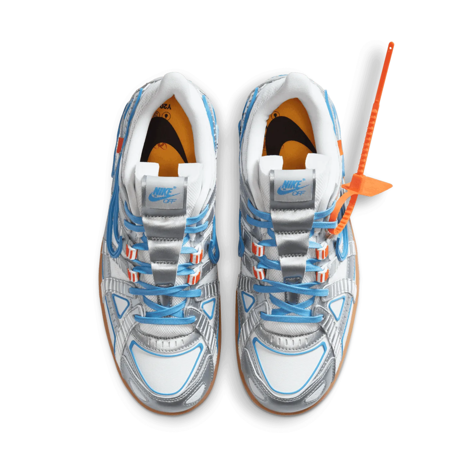 Nike Air Off-White Rubber Dunk University Blue image 4