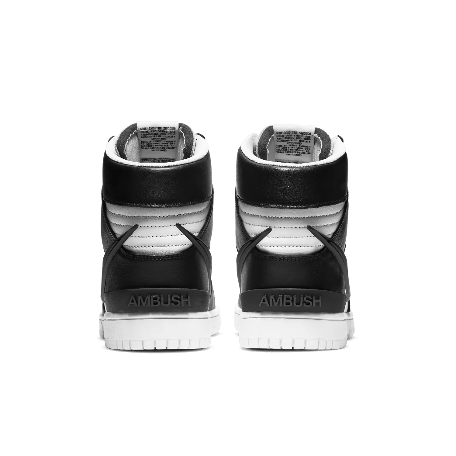 Nike Dunk High Ambush Black White image 5