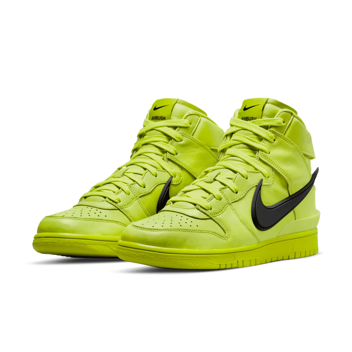 Nike Dunk High AMBUSH Flash Lime image 7
