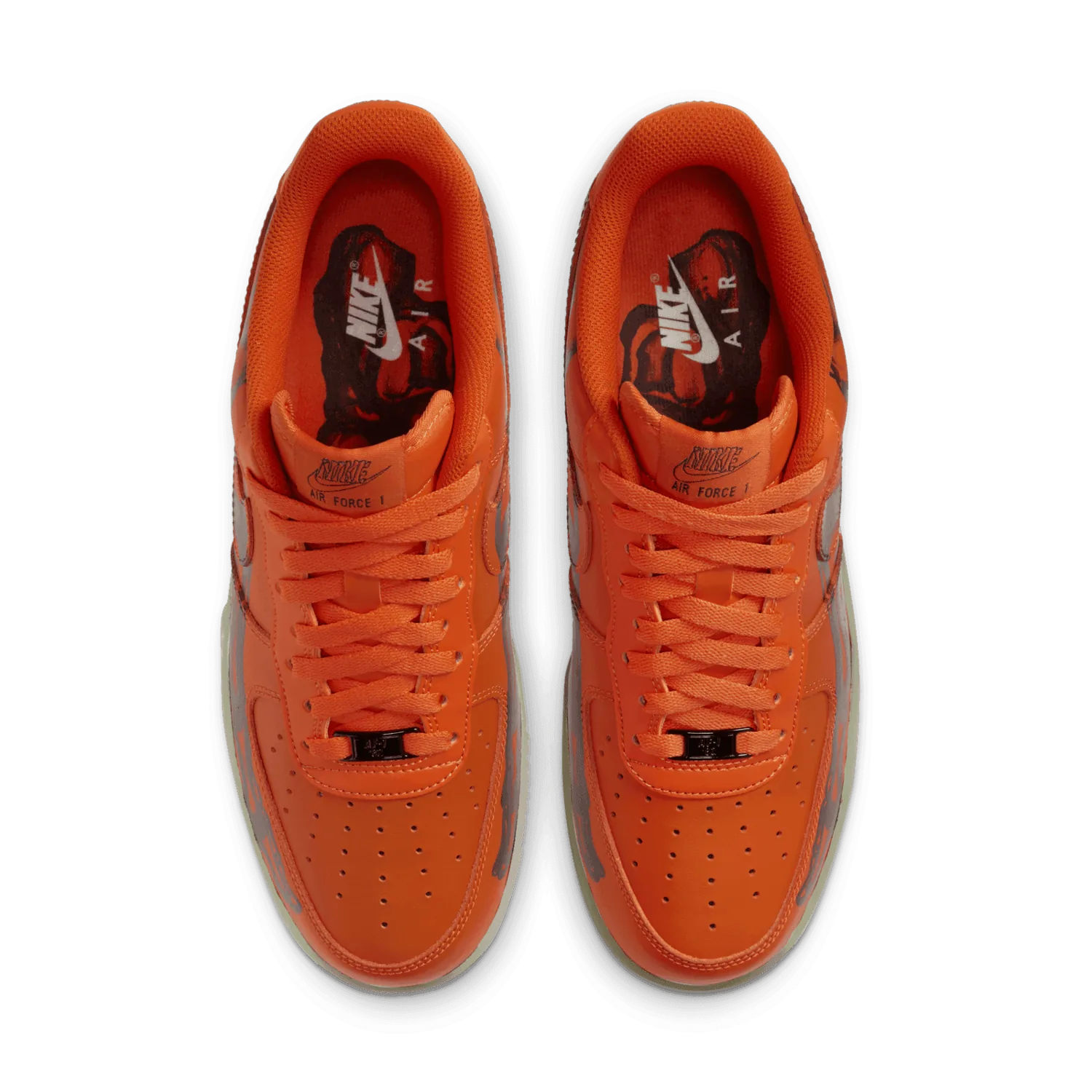 Nike Air Force 1 Low Orange Skeleton image 3