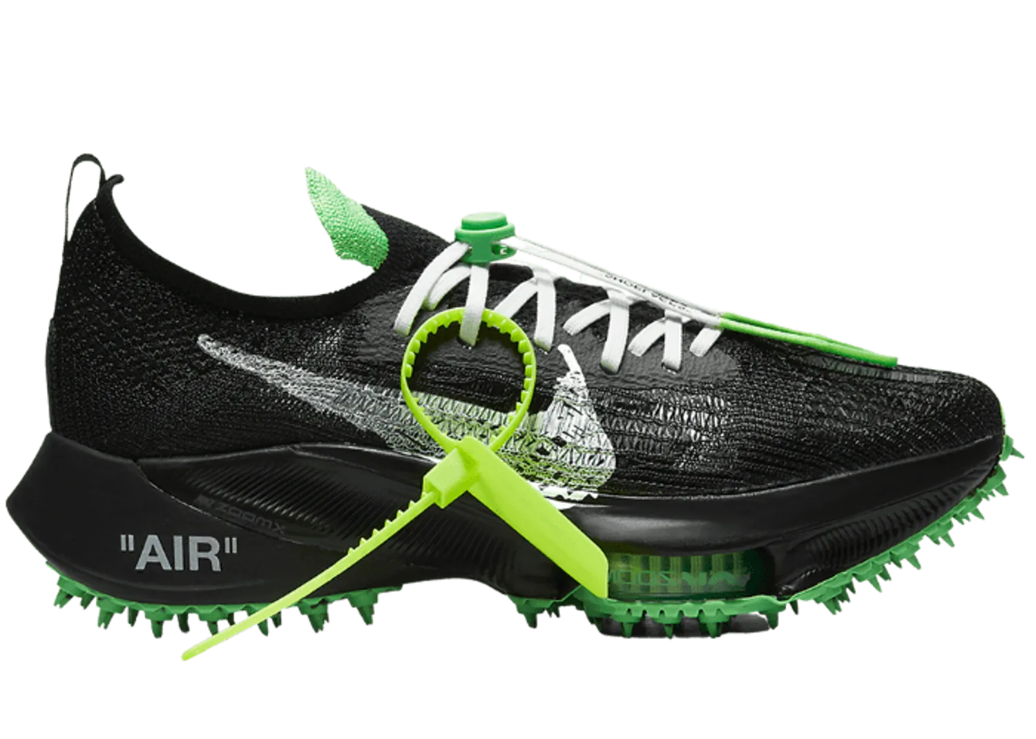Nike Air Zoom Tempo NEXT% Off-White Black Scream Green